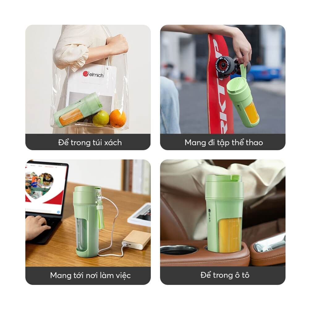 Máy xay sinh tố cầm tay Elmich BLE-3890