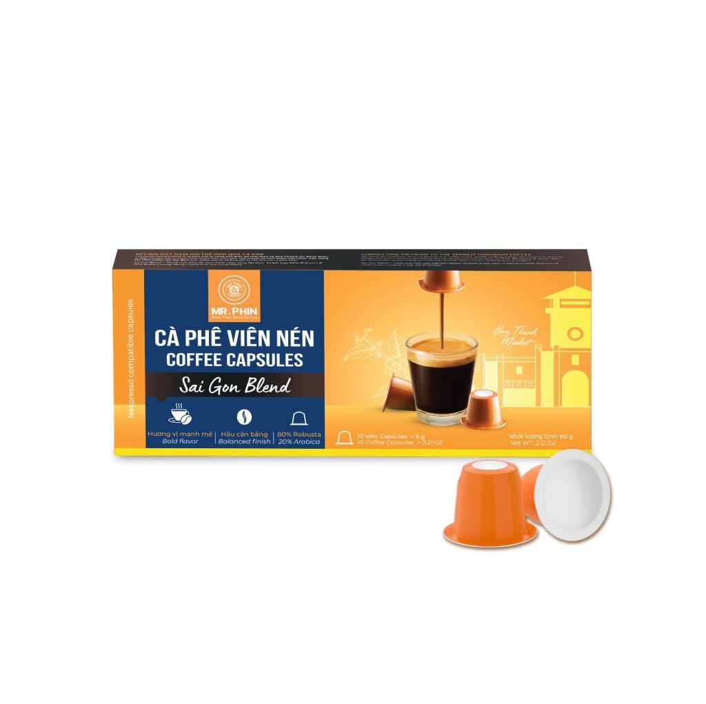 Cà phê viên nén Mr. Phin - Nespresso