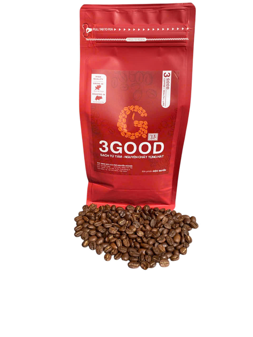 Cà Phê Robusta mộc - 500g