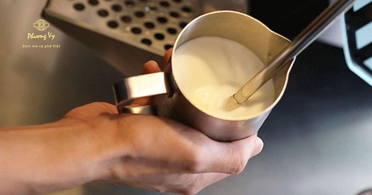 Kỹ thuật đánh sữa để pha Cappuccino, Latte thơm ngon