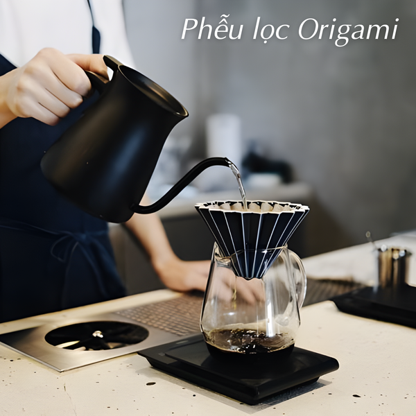 Phễu lọc Origami